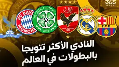 من هو النادي الأكثر تتويجا بالبطولات في العالم؟