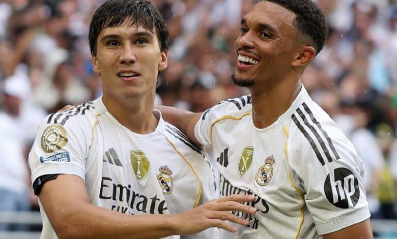 ترينت ألكسندر أرنولد - جونزالو جارسيا - ريال مدريد - المصدر (Getty images)