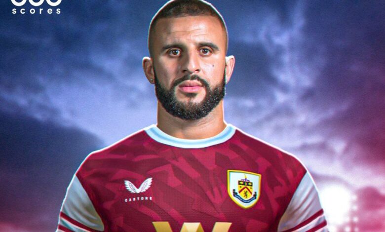 كايل ووكر لاعبًا لـ بيرنلي