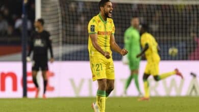 جان شارل كاستيليتو لاعب نانت الفرنسي - المصدر (Getty Images)