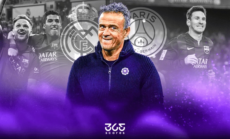 لويس إنريكي ضد ريال مدريد