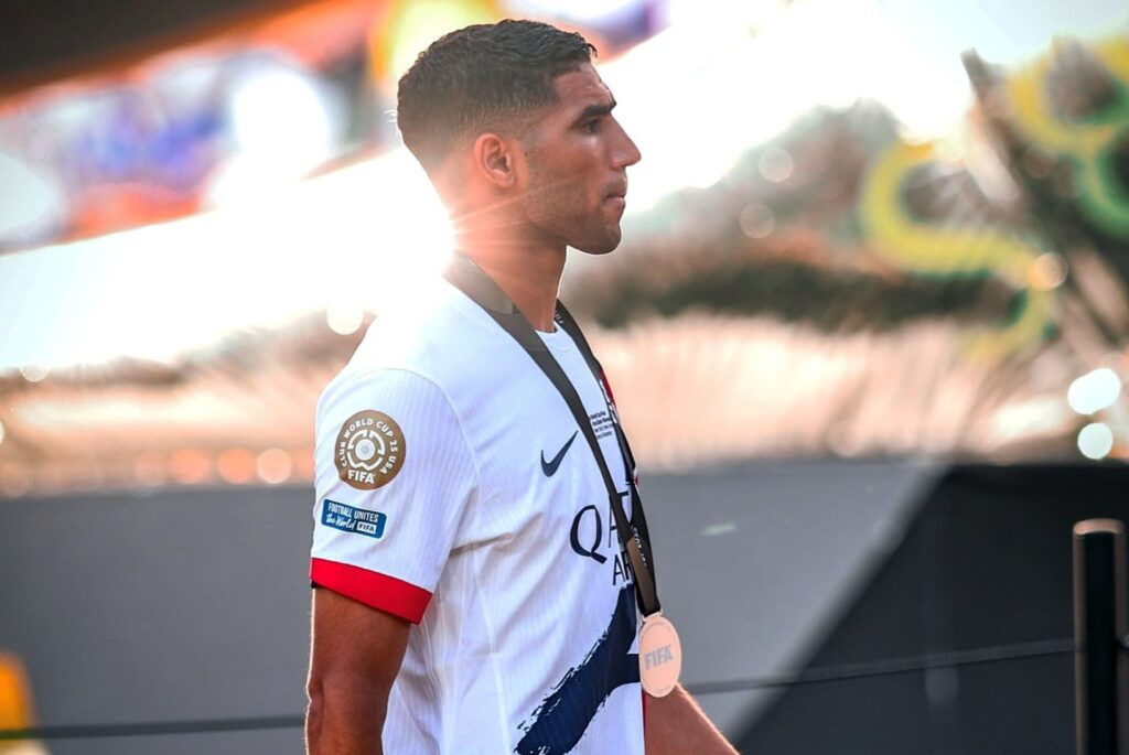 أشرف حكيمي (تصوير: عمر الناصيري)