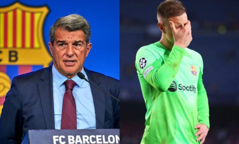 لابورتا - برشلونة - تير شتيجن