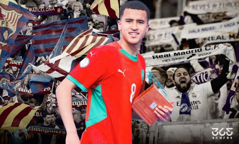 عبد الله وزان - جماهير ريال مدريد وبرشلونة (المصدر: Gettimages)