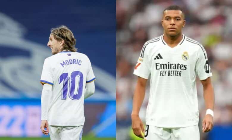 لوكا مودريتش - كيليان مبابي - getty Images