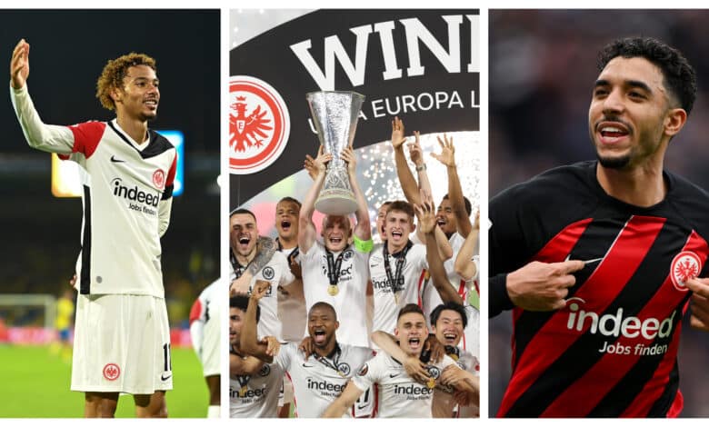 عمر مرموش - هوجو إيكيتيكي - آينتراخت فرانكفورت - المصدر (Getty Images)