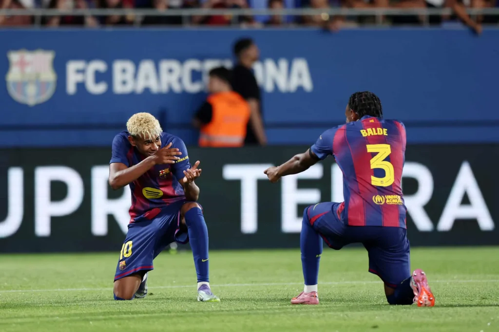 تشكيل برشلونة ضد مايوركا في الدوري الإسباني 2025-26