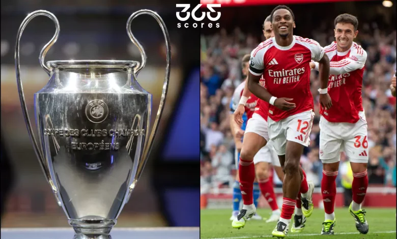 مجموعة أرسنال في دوري أبطال أوروبا 2025/26 وجدول المباريات