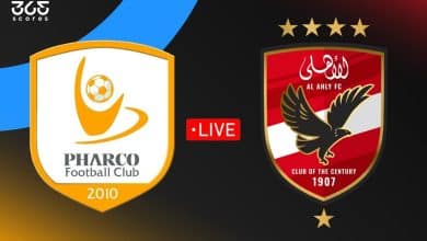 مباشر مباراة الأهلي ضد فاركو في الدوري المصري