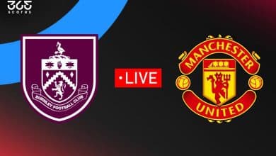 مانشستر يونايتد ضد بيرنلي في الدوري الإنجليزي