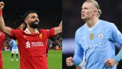 إيرليتح هالاند - محمد صلاح المصدر (Getty images)