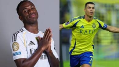 كريستيانو رونالدو - فينيسيوس جونيور (لمصدر: Gettyimages)