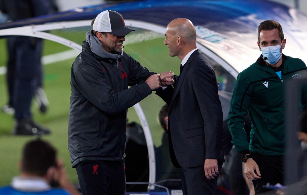 زين الدين زيدان - يورجن كلوب - المصدر (Getty images)