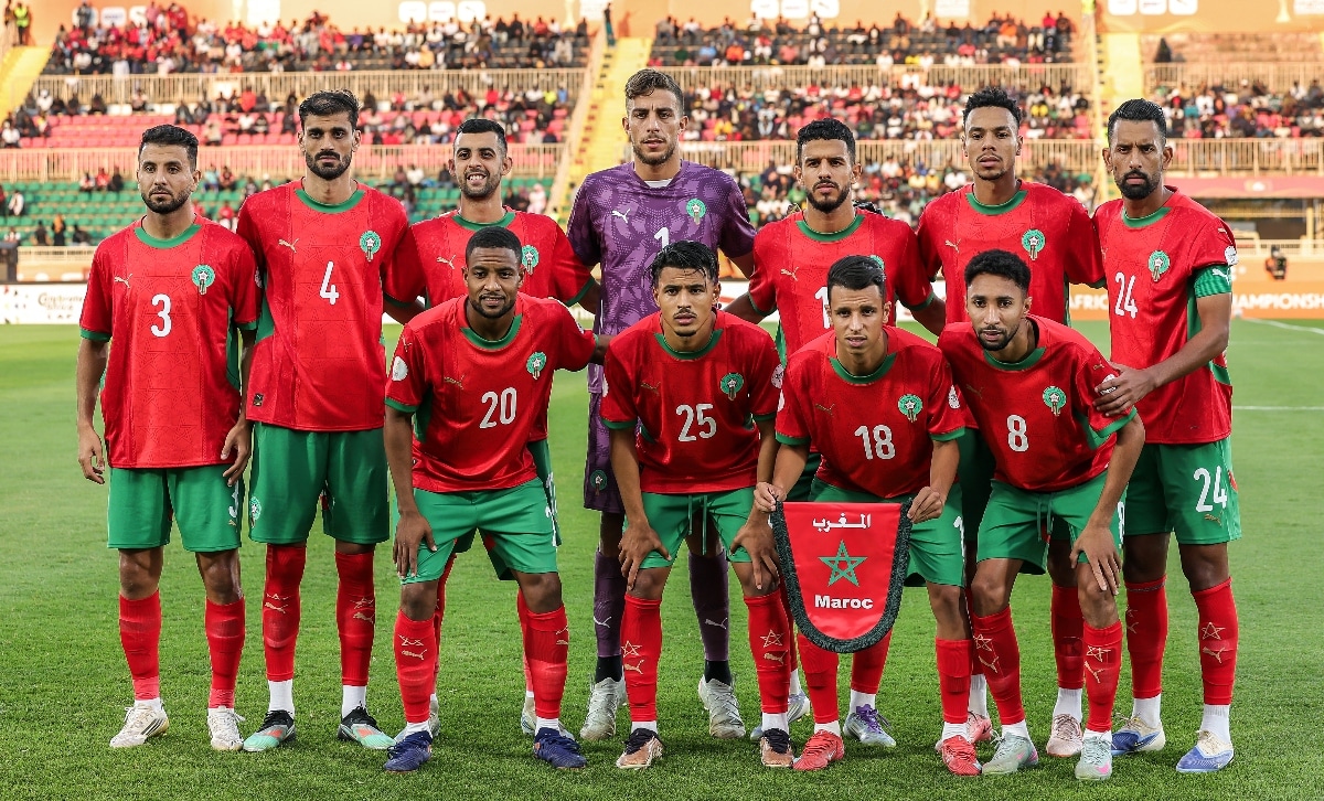 منتخب المغرب ضد السنغال