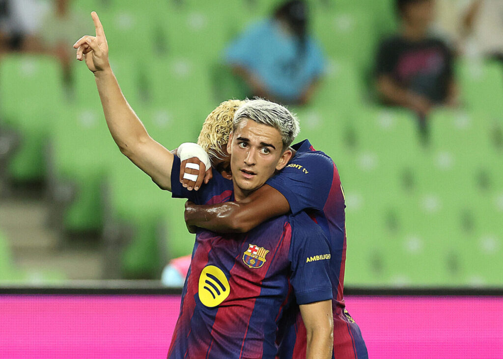 جافي - لامين يامال - برشلونة - المصدر (Getty images)