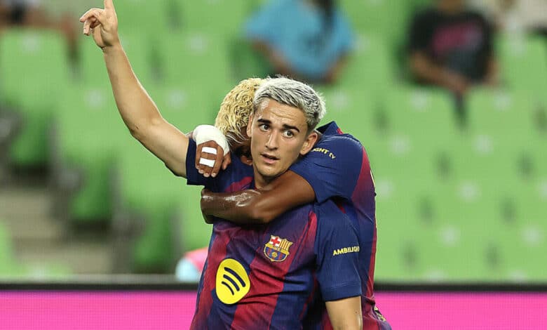 جافي - لامين يامال - برشلونة - المصدر (Getty images)