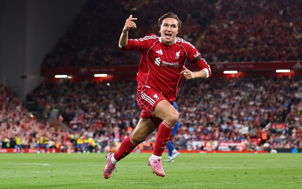 فيدريكو كييزا لاعب ليفربول- المصدر: Getty Images