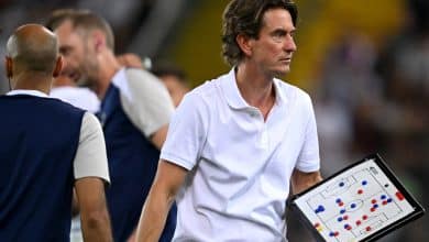 توماس فرانك - مدرب توتنهام - كأس السوبر الأوروبي ضد باريس سان جيرمان (المصدر:Gettyimages)