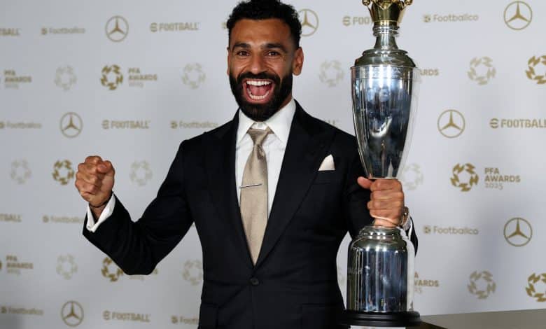 محمد صلاح - أفضل لاعب في الدوري الإنجليزي - المصدر (Getty images)