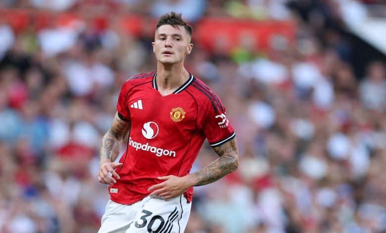بنجامين سيسكو لاعب مانشستر يونايتد - المصدر: Getty Images