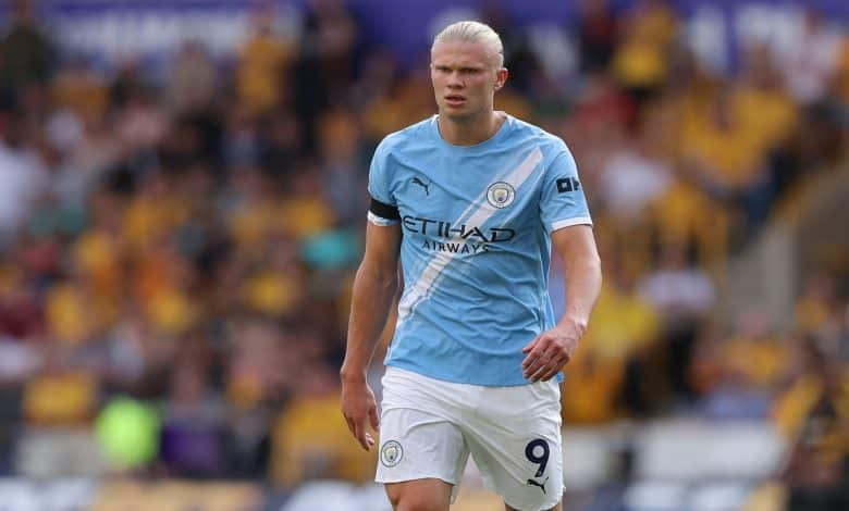 إيرلينج هالاند لاعب مانشستر سيتي - المصدر: Getty Images