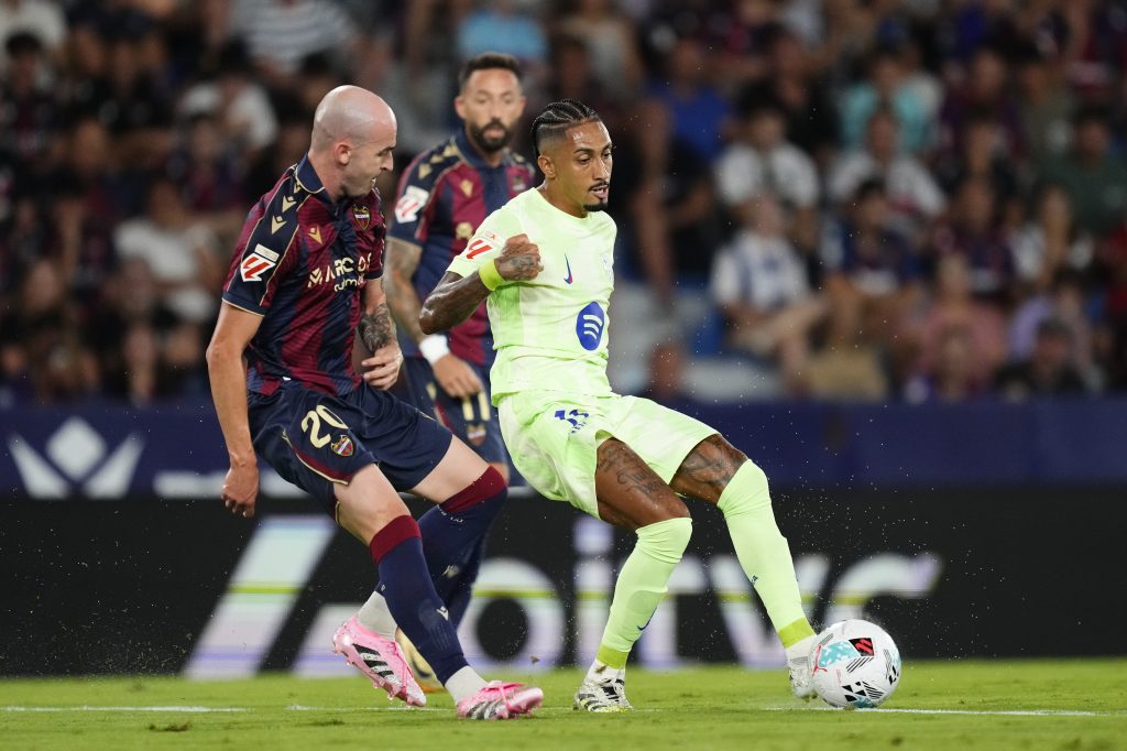 مباراة برشلونة ضد ليفانتي - رافينيا - المصدر (Getty images)