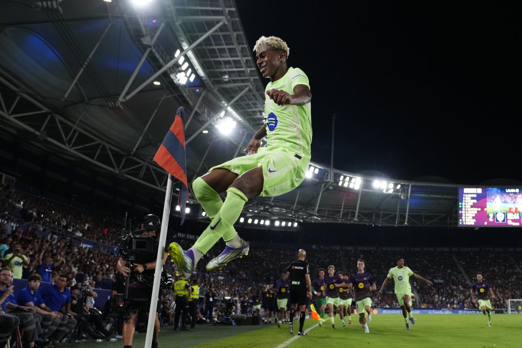 لامين يامال - برشلونة - ليفانتي - المصدر (Getty images)