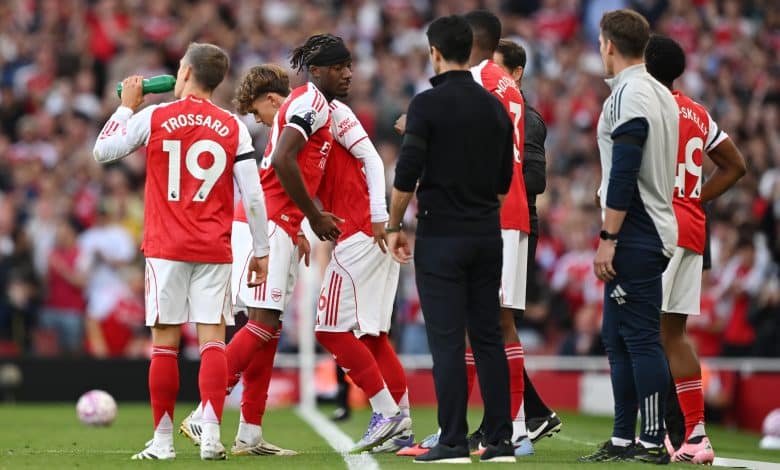 أرسنال - ماكس دومان - أرتيتا - تروسارد - مادويكي - المصدر (Getty images)