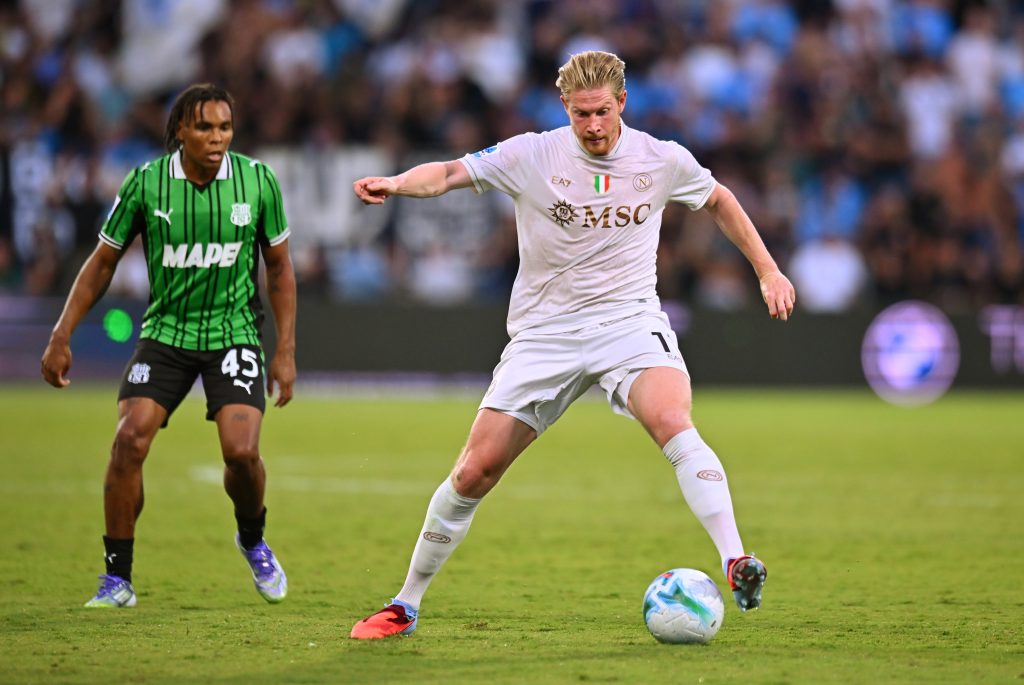 كيفين دي بروين - نابولي - ساسولو - المصدر (Getty images)