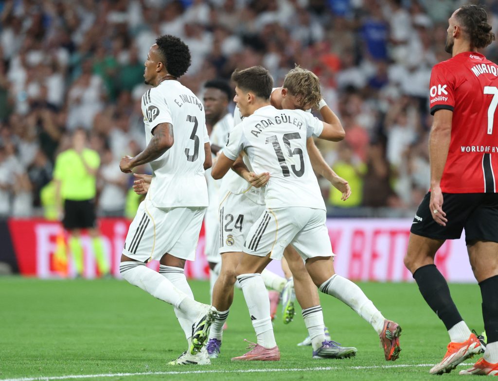 دين هويسن - أردا جولر - إيدير ميليتاو - ريال مدريد - المصدر (Getty images)