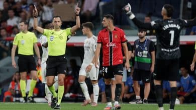 الحكم خوسيه ماريا سانشيز - ريال مدريد - ريال مايوركا - المصدر (Getty images)