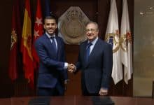 داني سيبايوس - فلورنتينو بيريز - ريال مدريد - المصدر (Getty images)