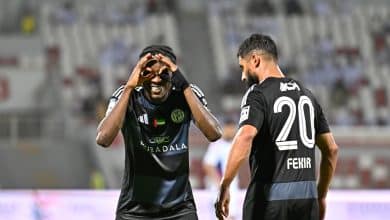 الجزيرة ضد الشارقة- المصدر: حساب رابطة المحترفين الإماراتية