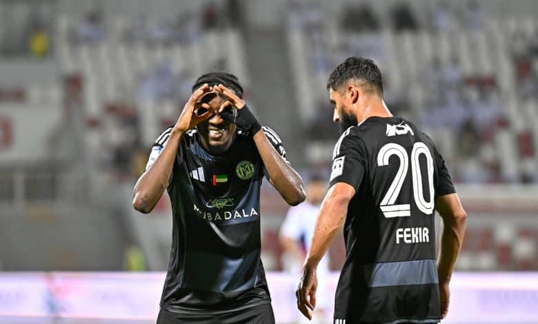 الجزيرة ضد الشارقة- المصدر: حساب رابطة المحترفين الإماراتية