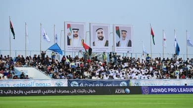 بني ياس ضد كلباء- المصدر: حساب رابطة المحترفين الإماراتية