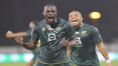 خورفكان ضد الجزيرة- المصدر: حساب رابطة المحترفين الإماراتية