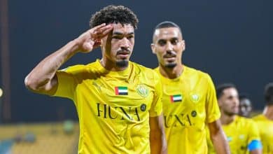 الوصل ضد بني ياس- المصدر: حساب رابطة المحترفين الإماراتية