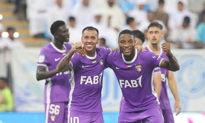 العين ضد دبا - المصدر: حساب رابطة المحترفين الإماراتية