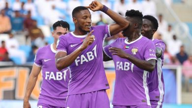 العين ضد دبا - المصدر: حساب رابطة المحترفين الإماراتية