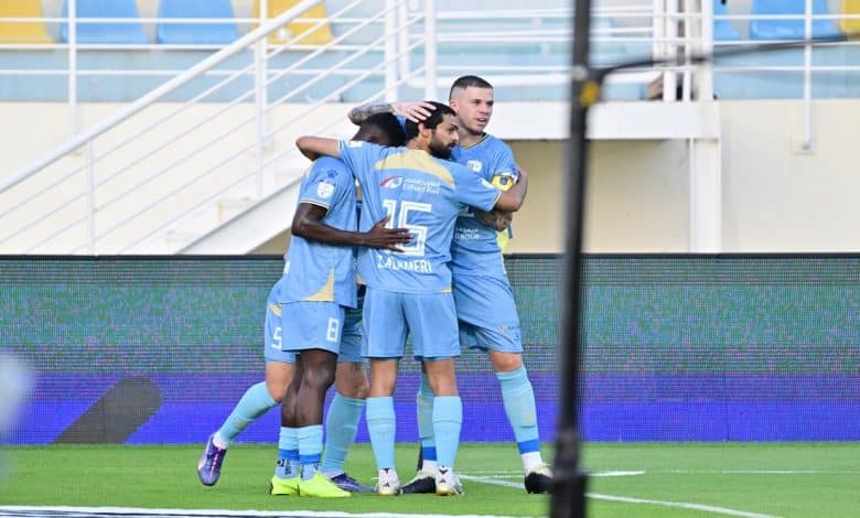 الظفرة ضد الوصل- المصدر: حساب رابطة المحترفين الإماراتية