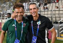 باولو سوزا وخوسيه مورايس- المصدر: حساب رابطة المحترفين الإماراتية
