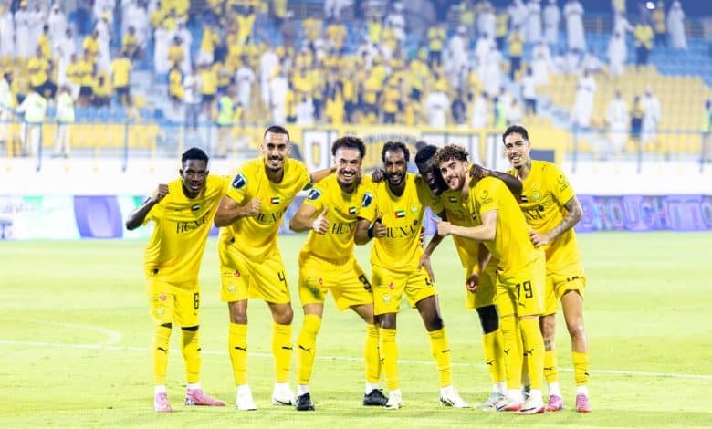 الوصل ضد الظفرة- المصدر: حساب رابطة المحترفين الإماراتية