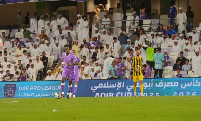 العين ضد كلباء- المصدر: حساب رابطة المحترفين الإماراتية