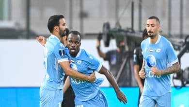 بني ياس ضد خورفكان - المصدر: حساب رابطة المحترفين الإماراتية