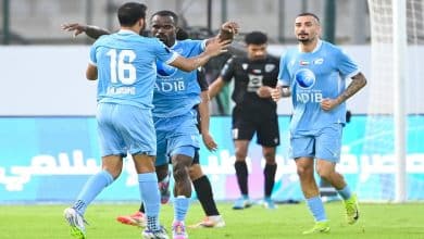 بني ياس ضد خورفكان - المصدر: حساب رابطة المحترفين الإماراتية