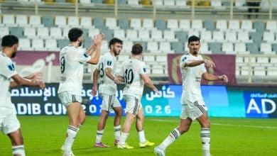 عجمان ضد الوحدة - المصدر: حساب رابطة المحترفين الإماراتية