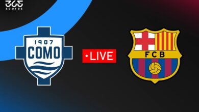 مباراة برشلونة ضد كومو