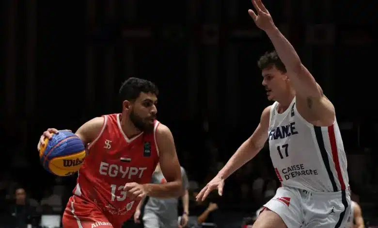 موعد مباراة مصر والكاميرون في ربع نهائي الأفروباسكت والقنوات الناقلة