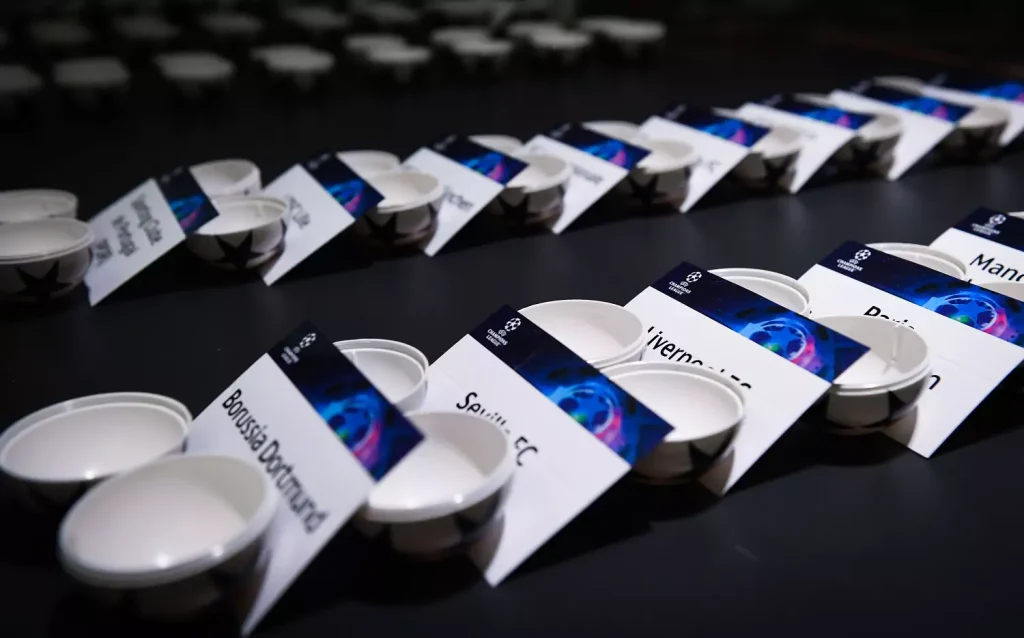 تصنيف الفرق المشاركة في دوري أبطال أوروبا 2026/2025