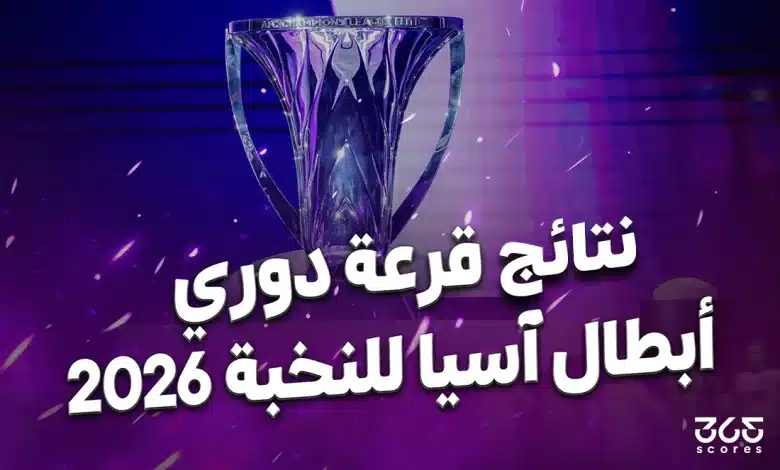 نتائج قرعة دوري أبطال آسيا للنخبة 2025-2026
